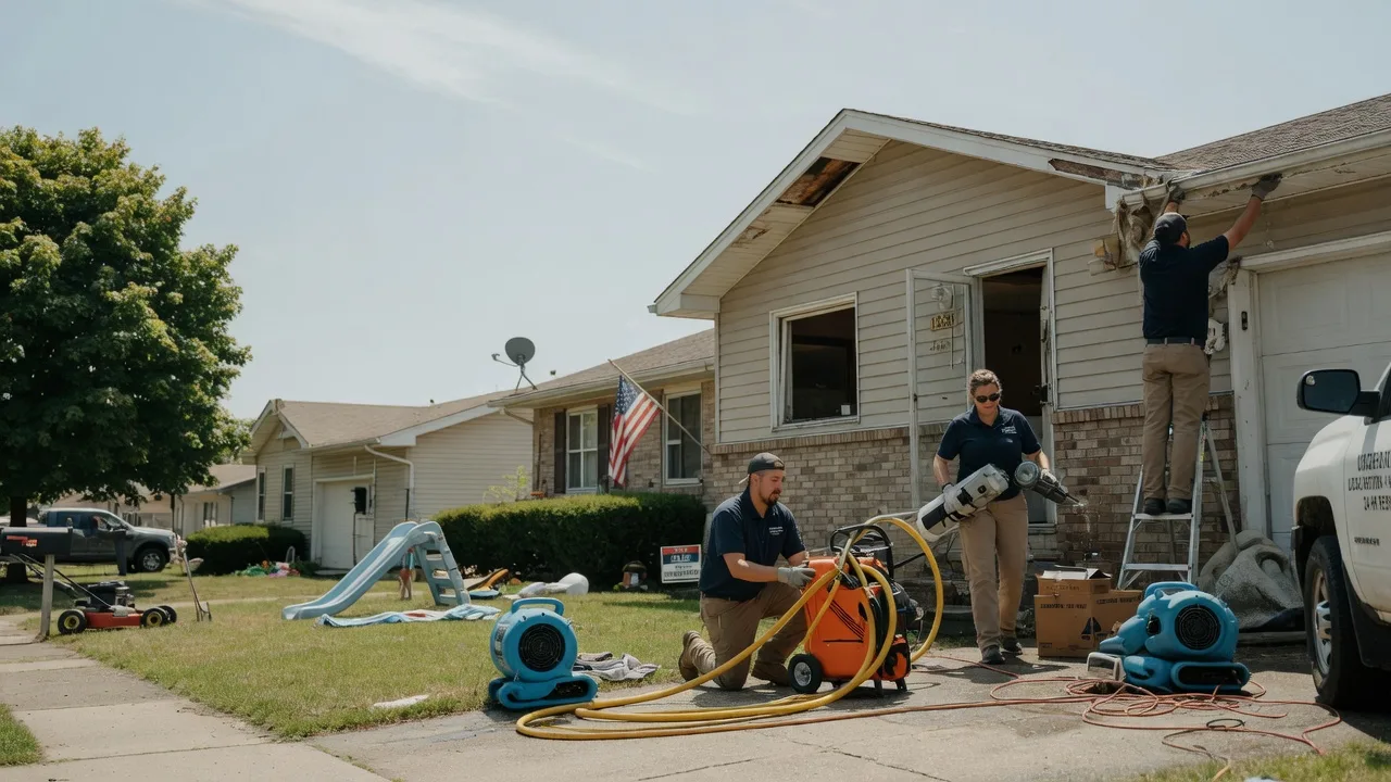 Water Damage Restoration in Branchville, IN near me